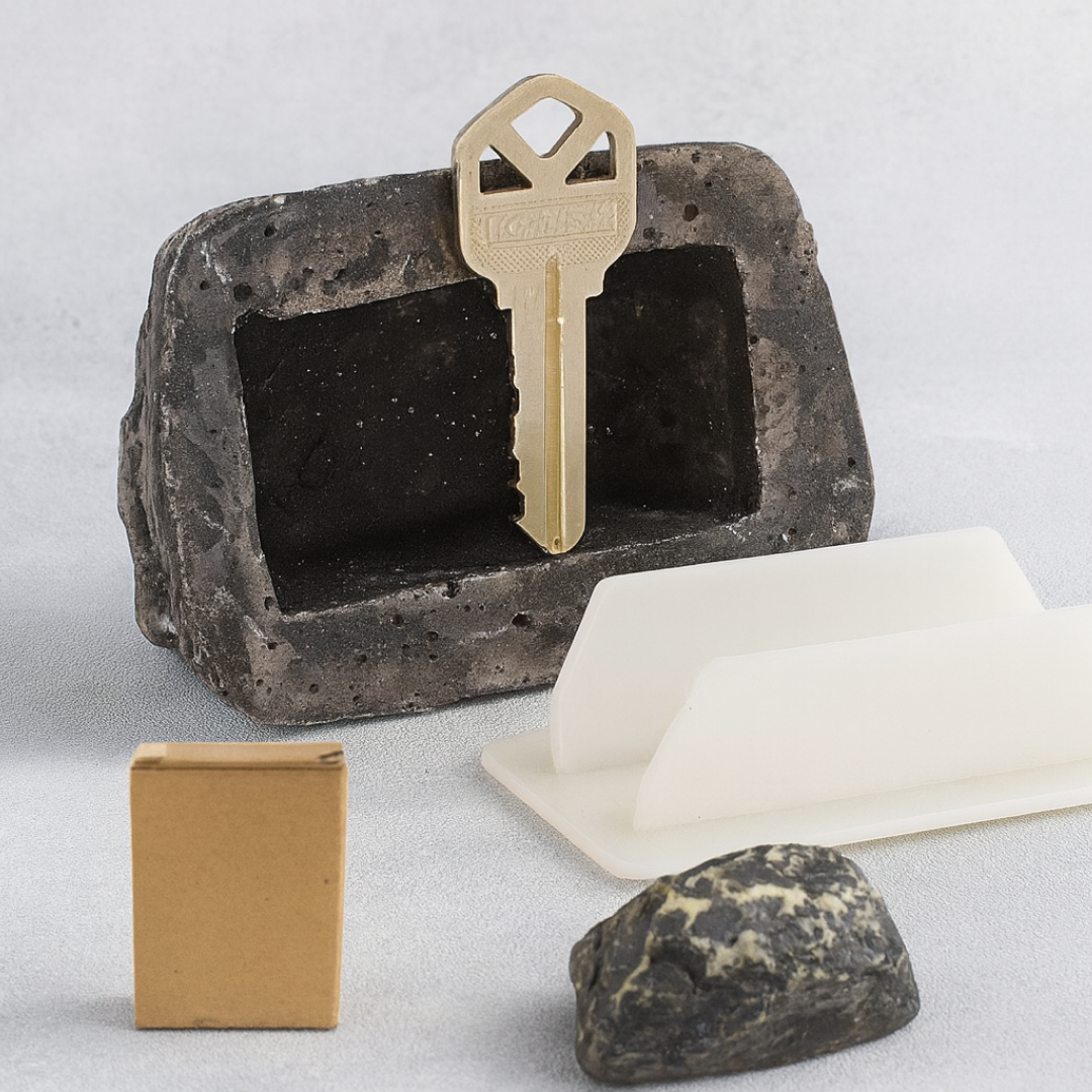Rock Key Hider Decorative Piece