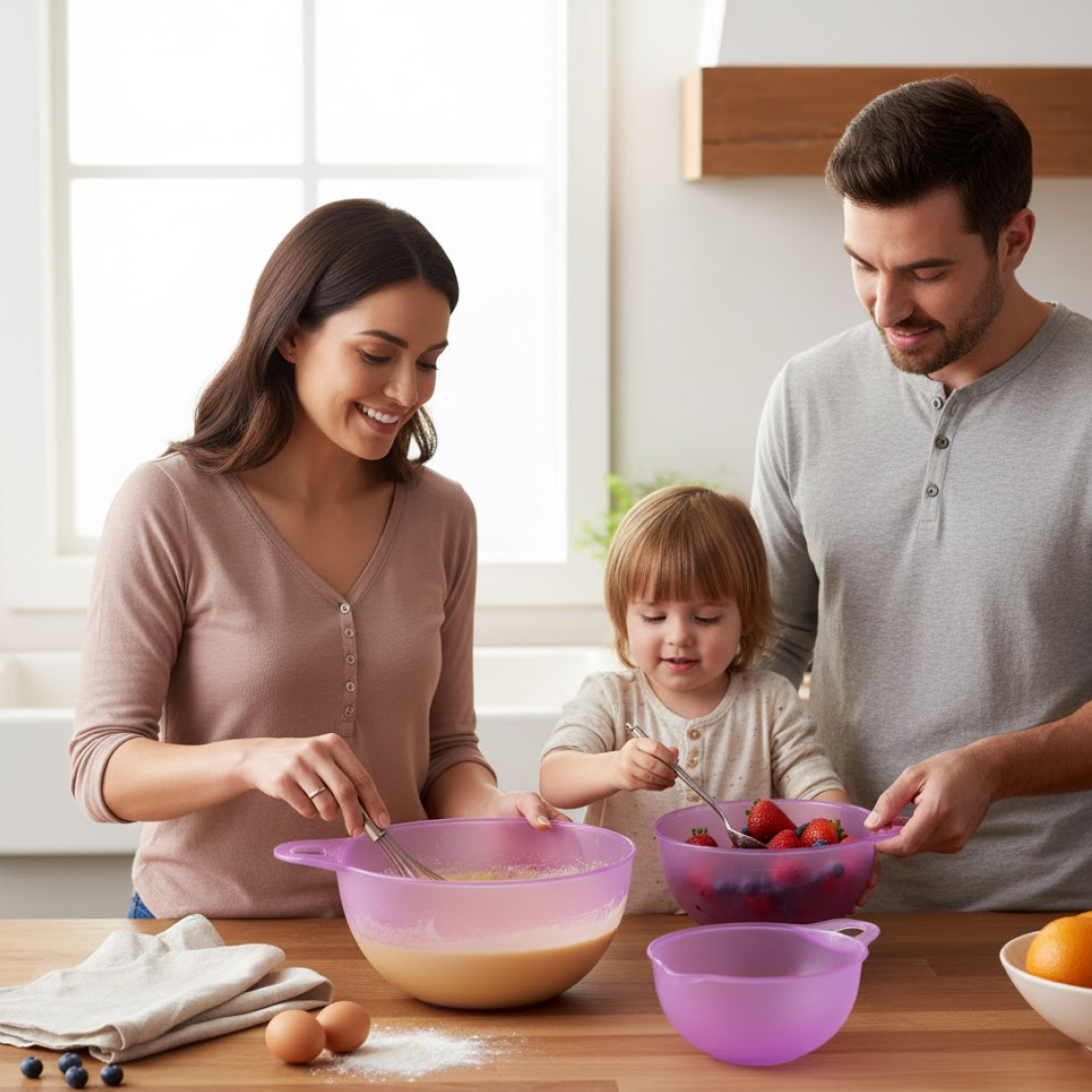 Measure Prep Bowl Set  3 Pcs