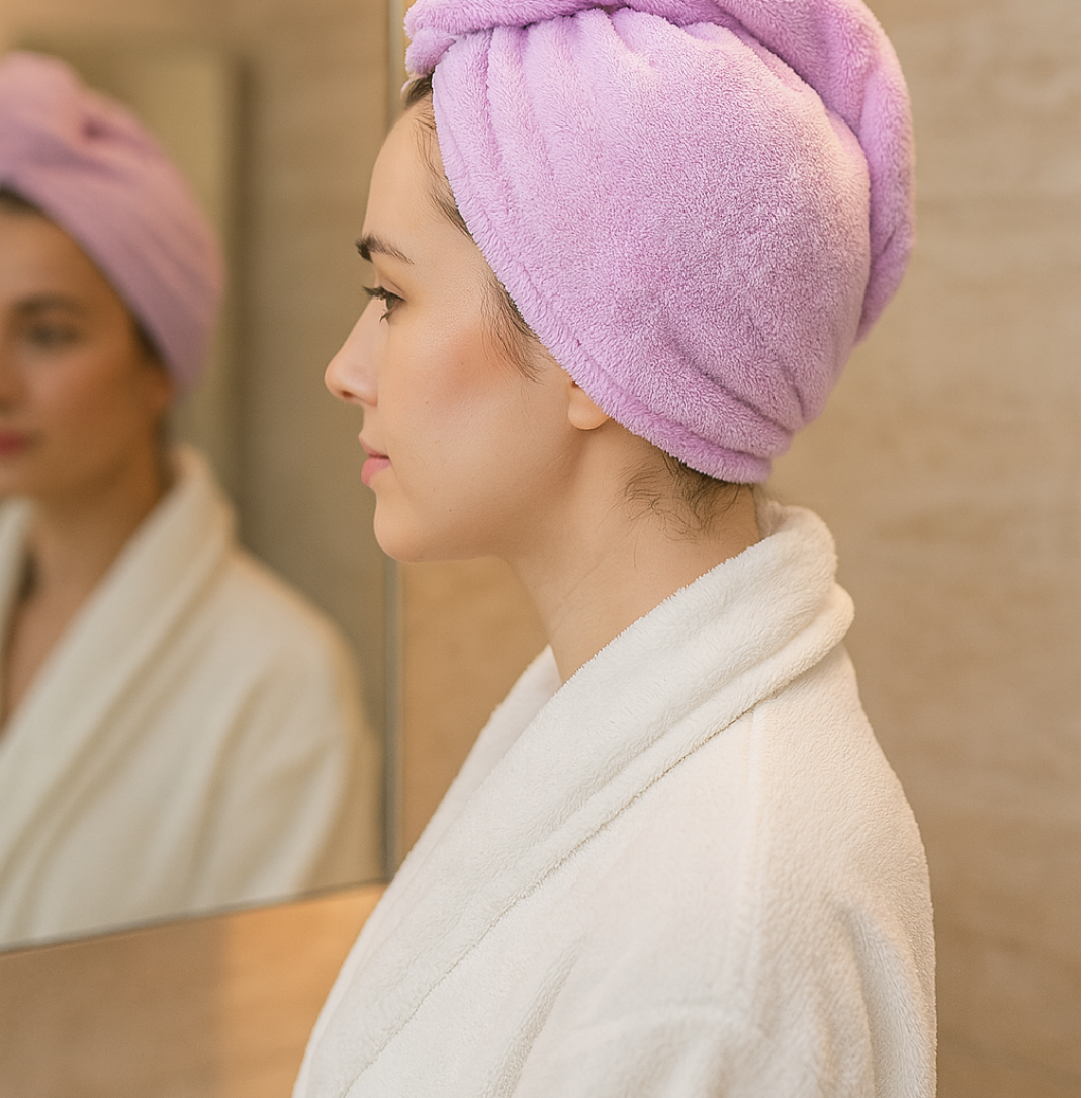 Quick Turban Hair-drying Absorbent Microfiber