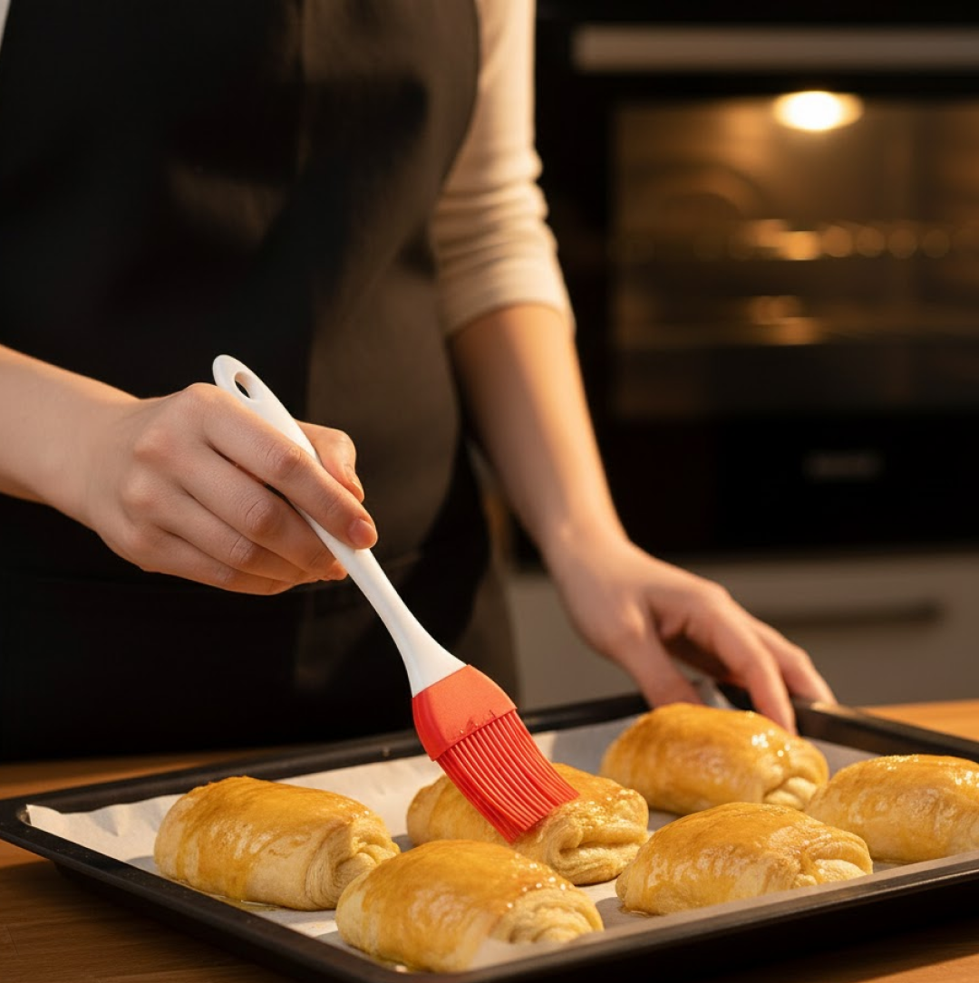 Spatula and Pastry Brush