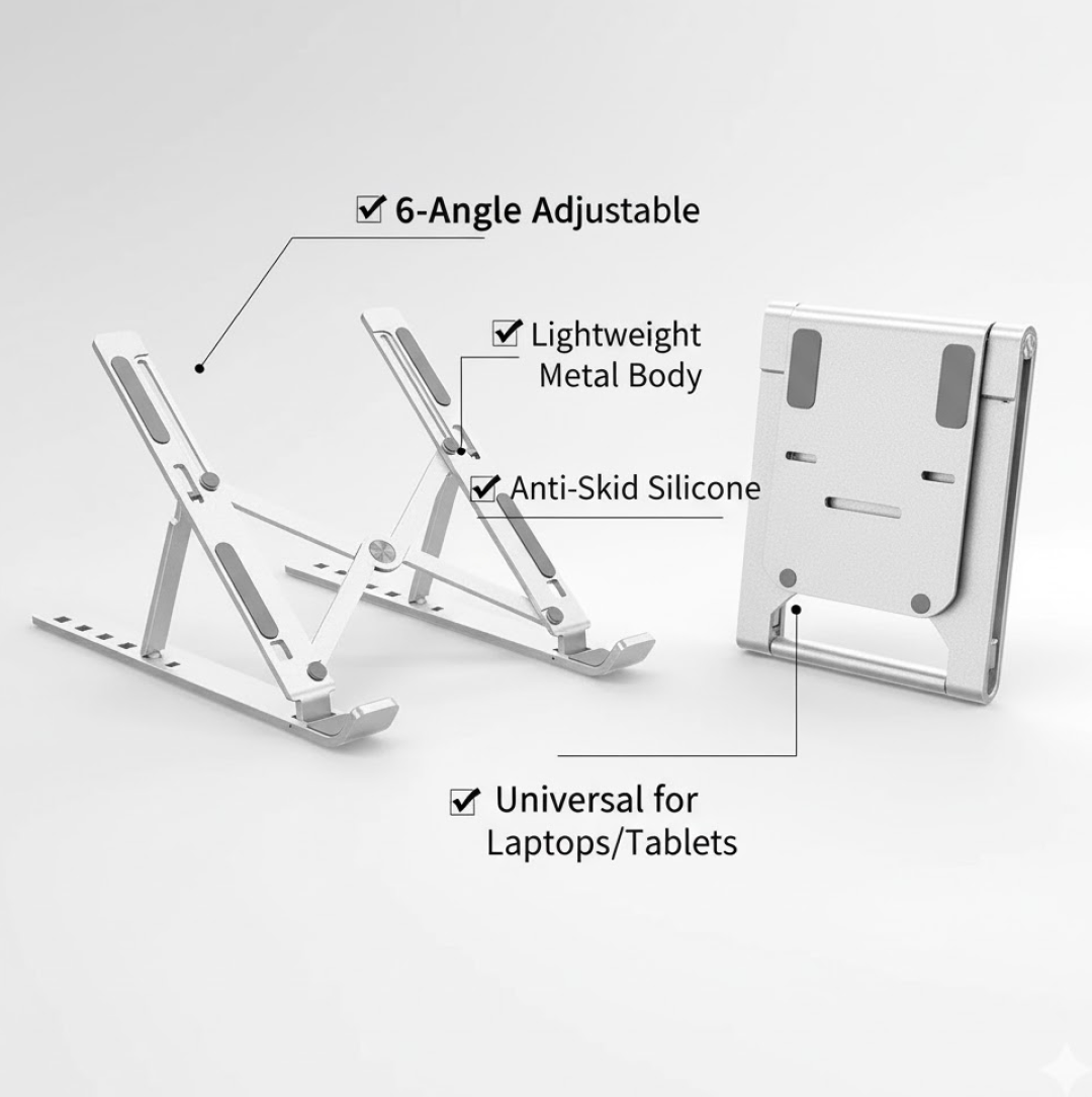 Adjustable Laptop Desk Stand