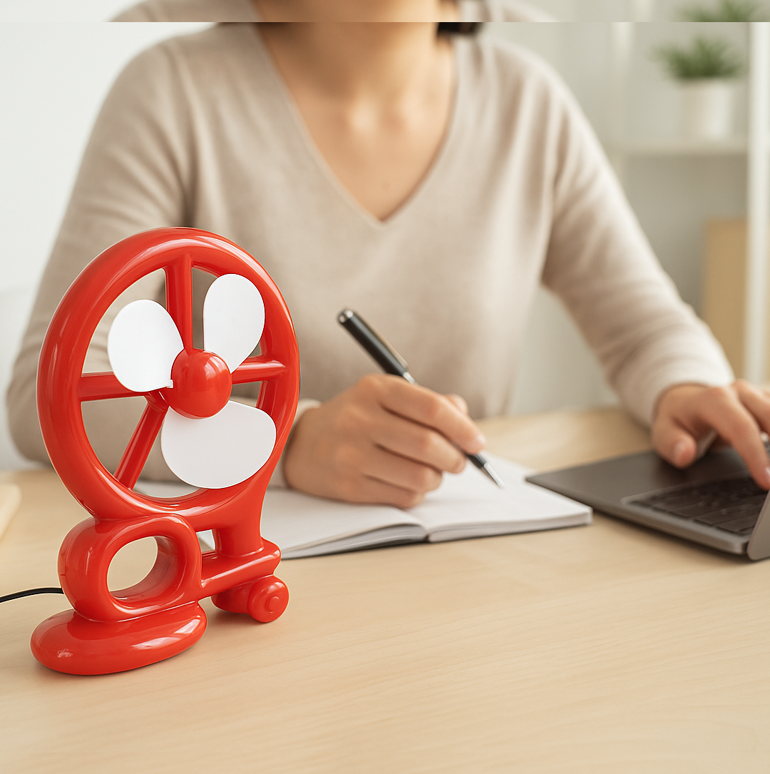 Cart Shape Mini Fan