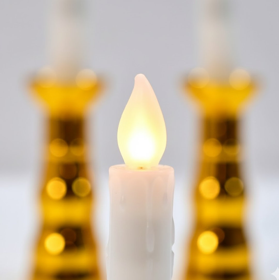 LED Flameless Candle Lights – 2pcs