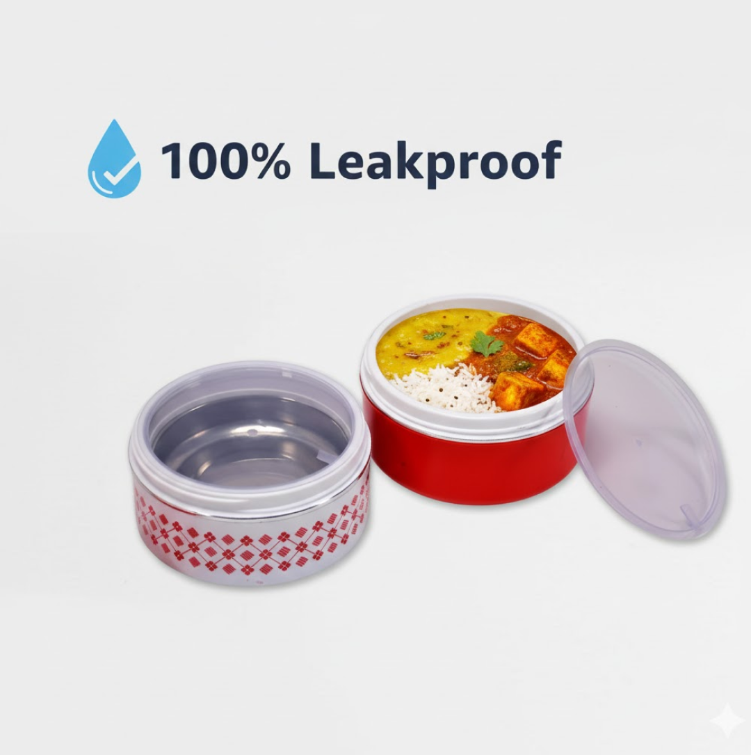 2-Layer Insulated Tiffin Box