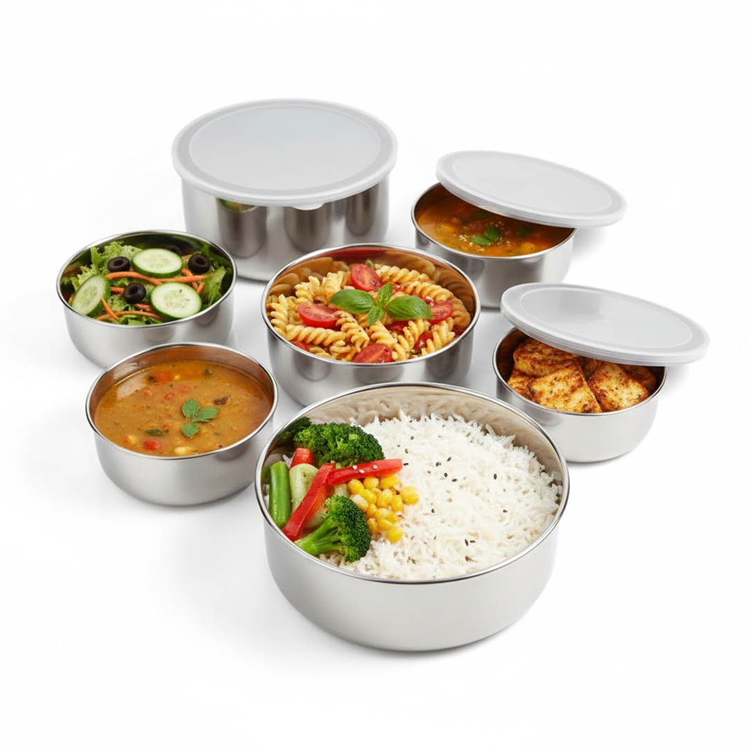 Steel Airtight Lunch Box