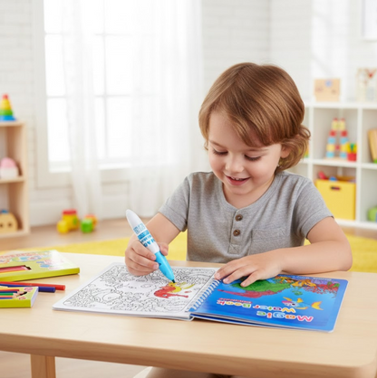 Magic Water Coloring Book