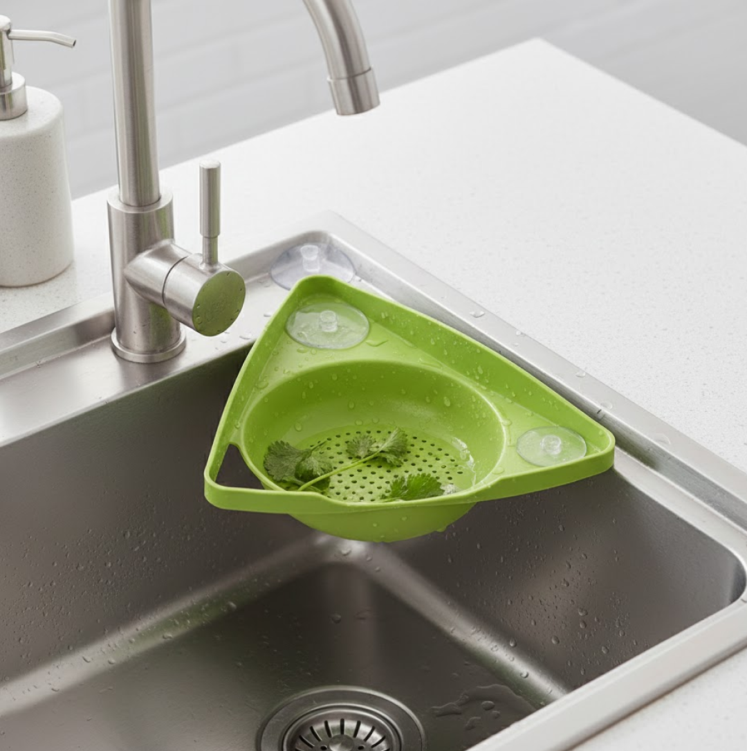 Corner Sink Strainer