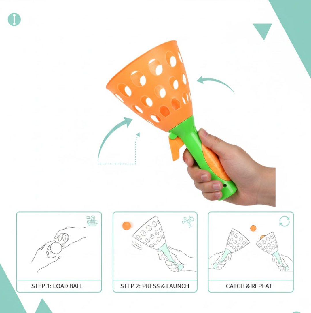 Catapult Butt Ball Toy