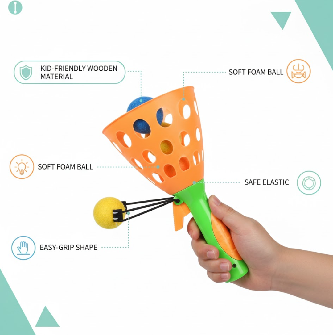 Catapult Butt Ball Toy