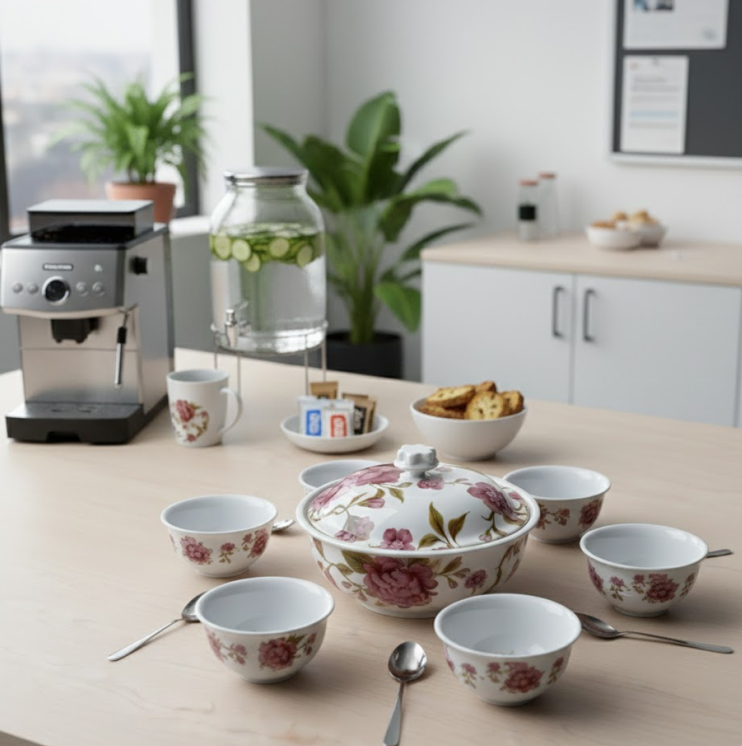 Elegant 5-Pc Pudding Set