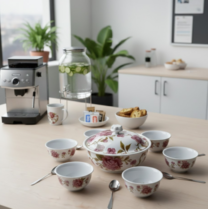 Elegant 5-Pc Pudding Set