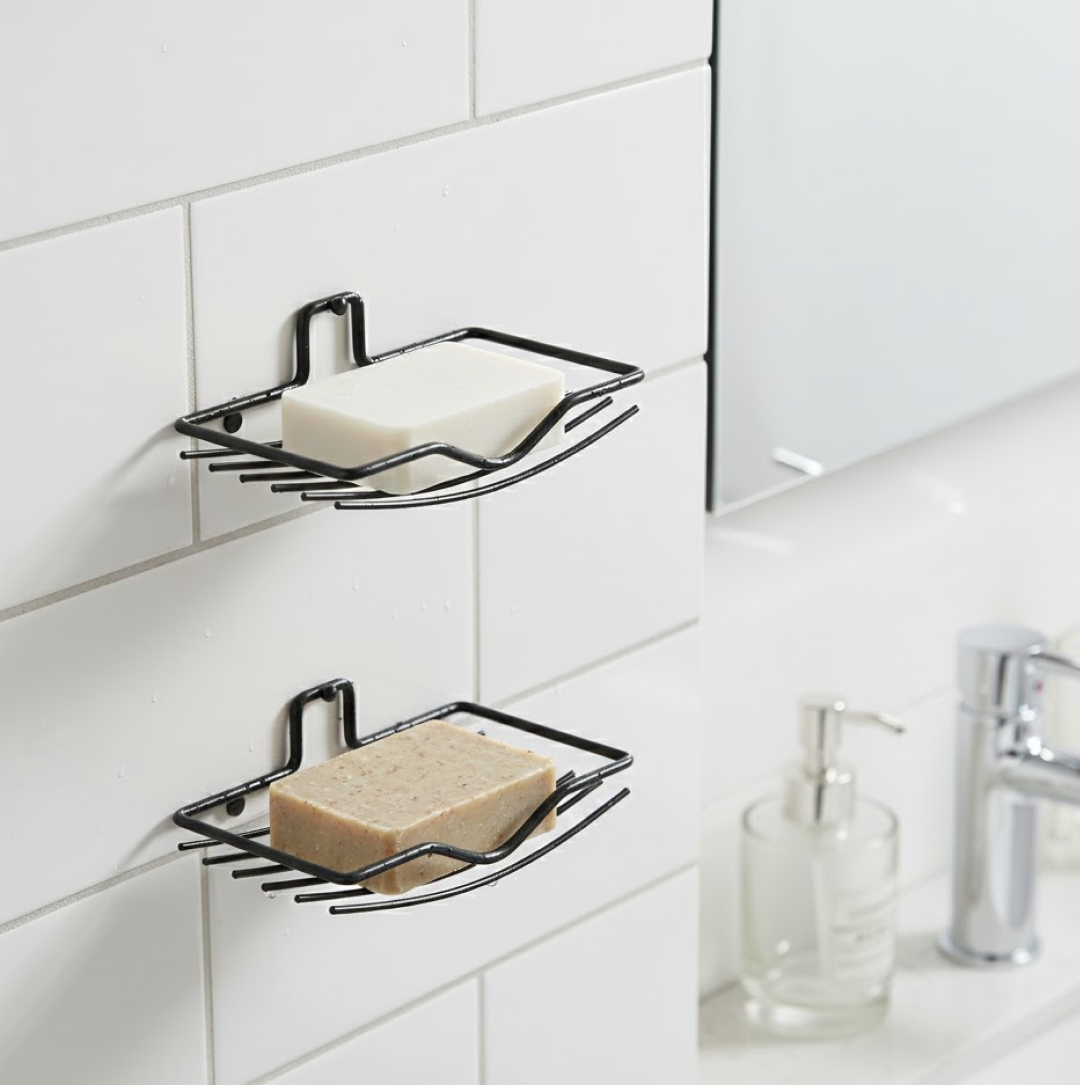 2 Pc Soap Rack