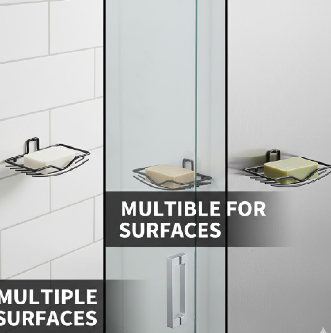 2 Pc Soap Rack