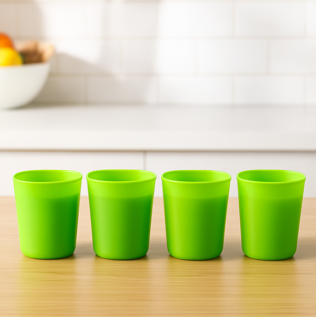 Plastic Drinking Glass Set