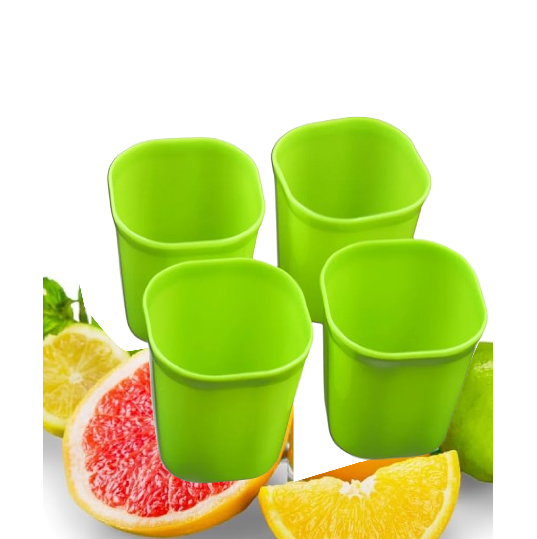 Plastic Drinking Glass Set