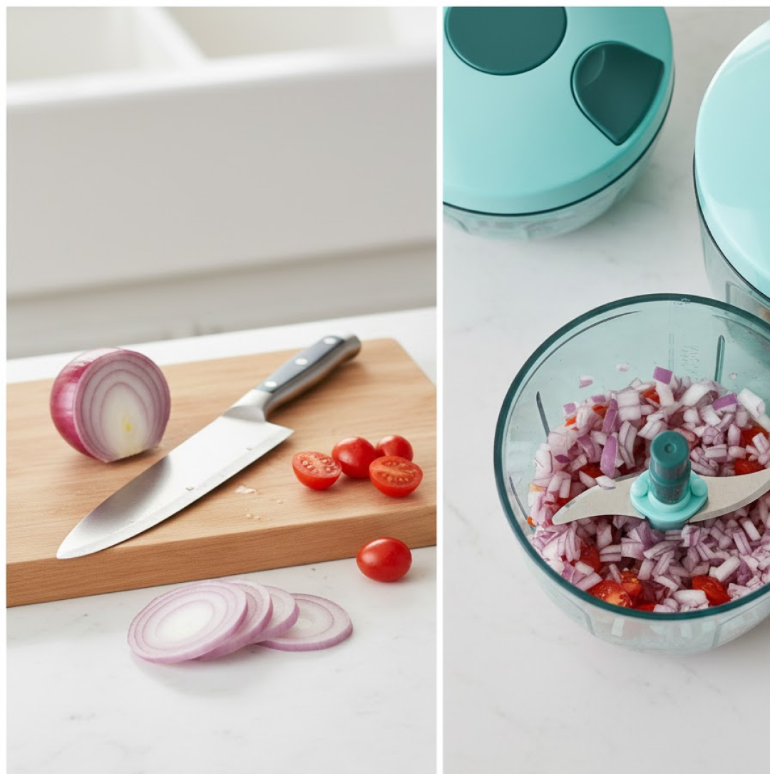 Pull-String Vegetable Chopper
