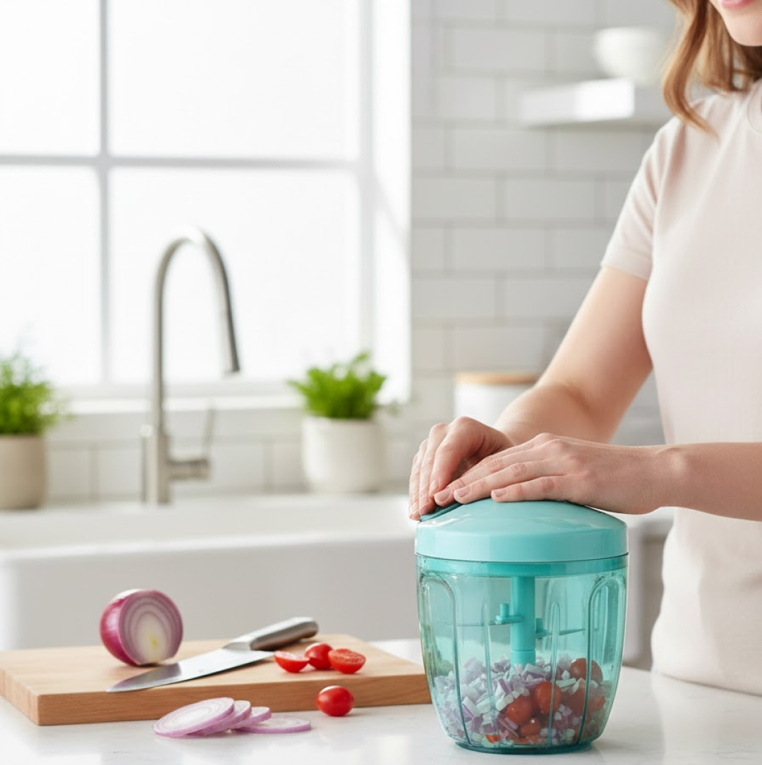 Pull-String Vegetable Chopper