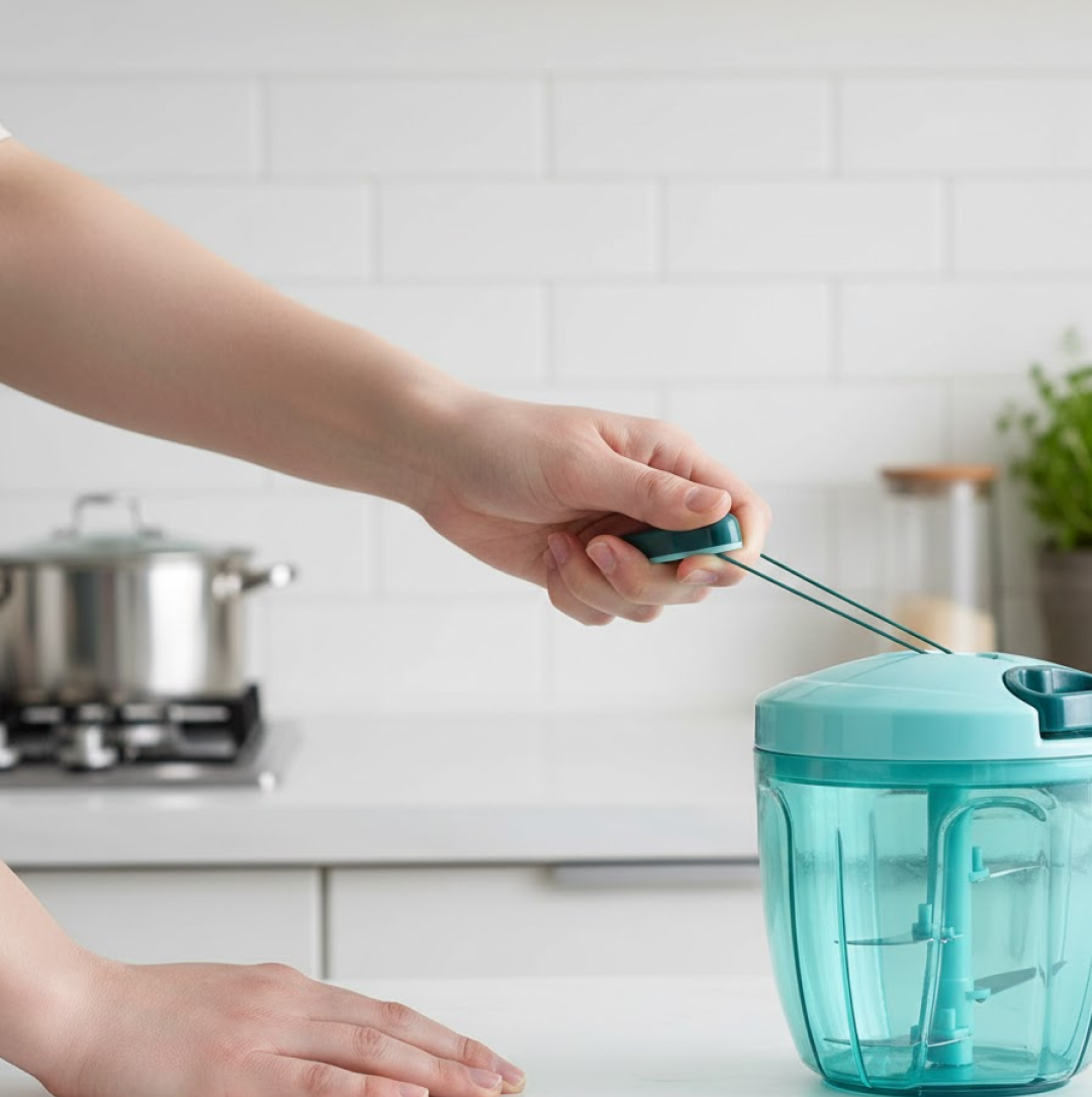 Pull-String Vegetable Chopper