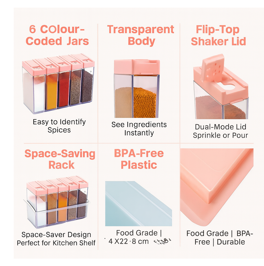 Airtight Spice Jars