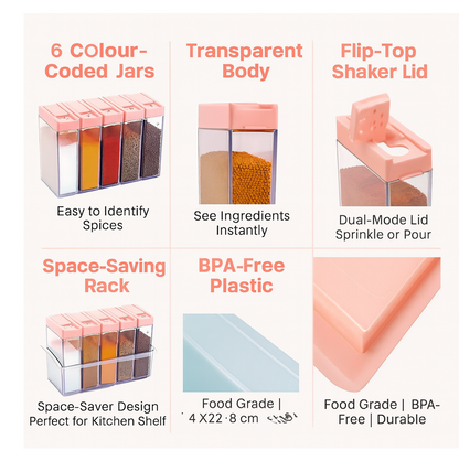 Airtight Spice Jars