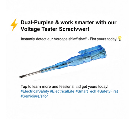 Voltage Tester Screwdriver