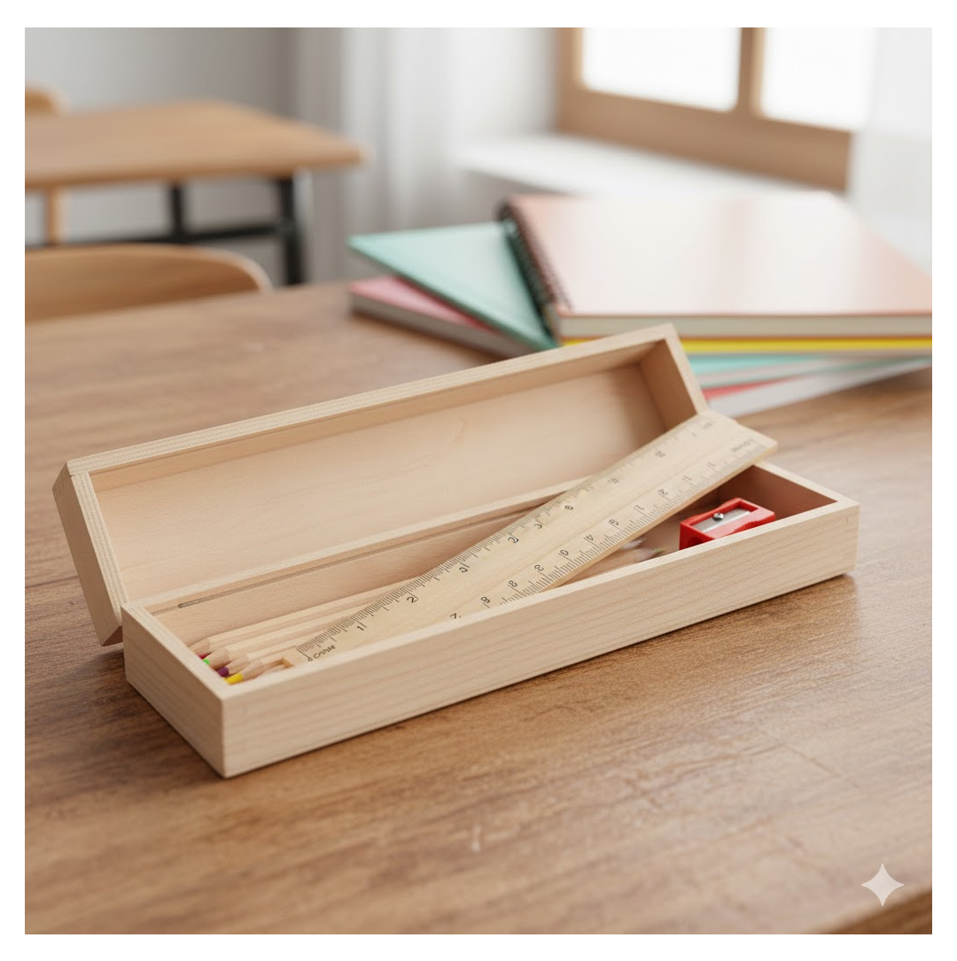Colorful Wooden Pencil Set