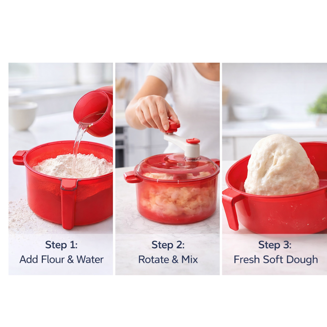 Unbreakable Plastic Dough Maker
