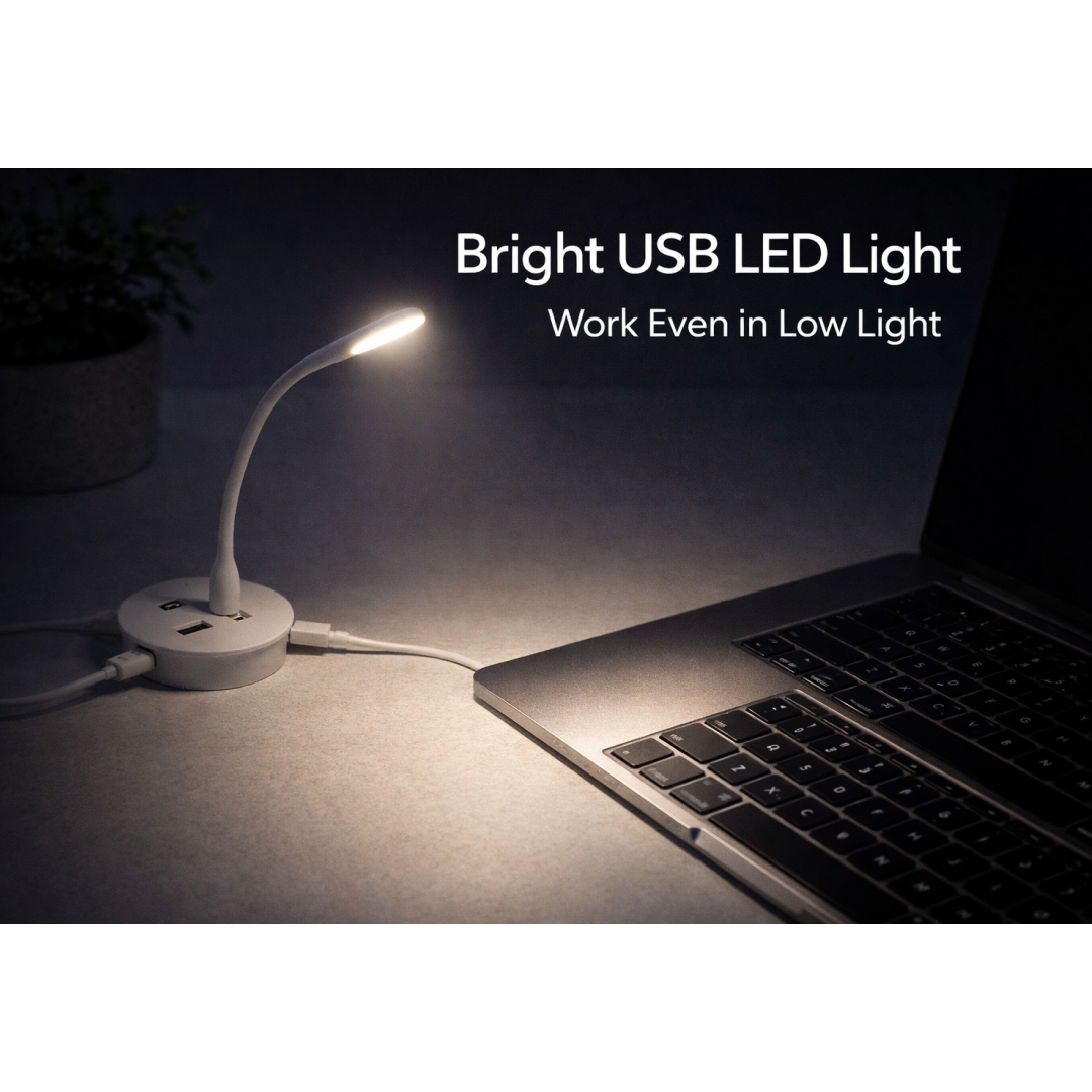 3-in-1 USB Desk Cooler