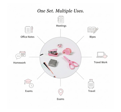 Mini Office Stationery Set