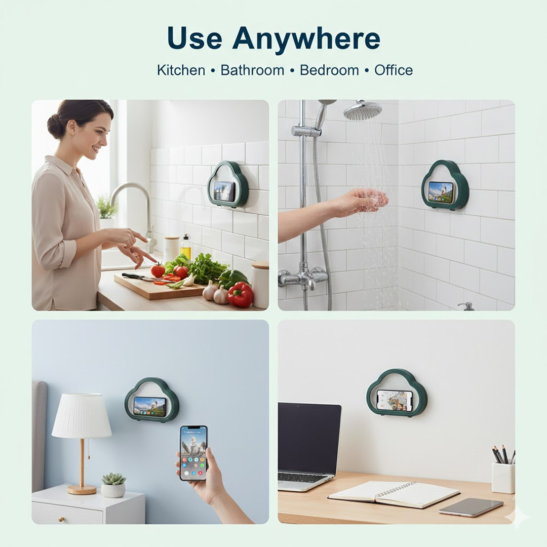Gray Waterproof Phone Mount