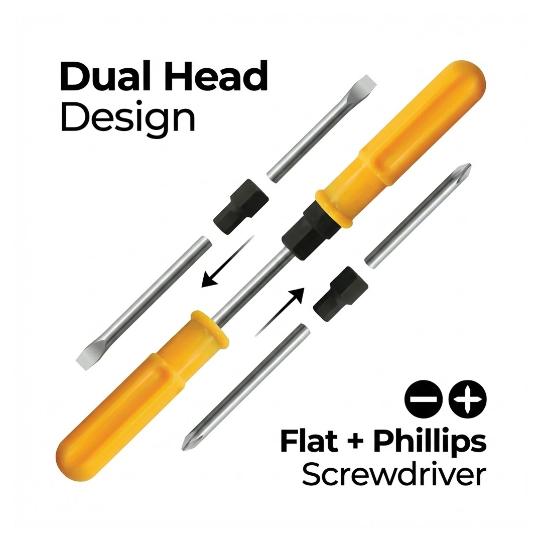 2-in-1 Multi-Tool Screwdriver