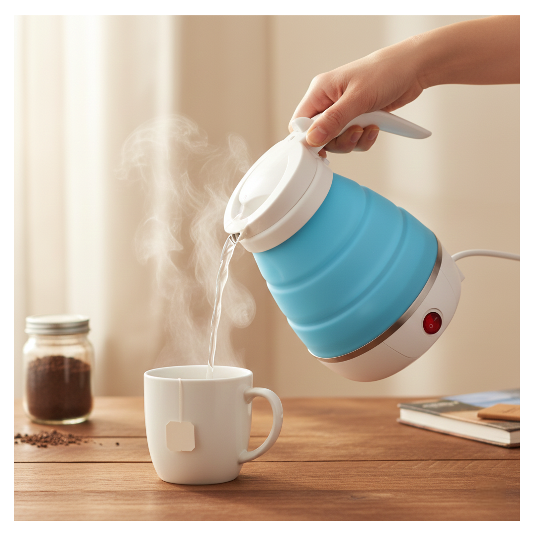 Foldable Travel Electric Kettle