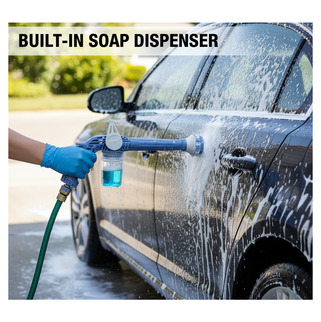 Jet Water Cannon 8 In 1 Turbo Water Spray Gun
