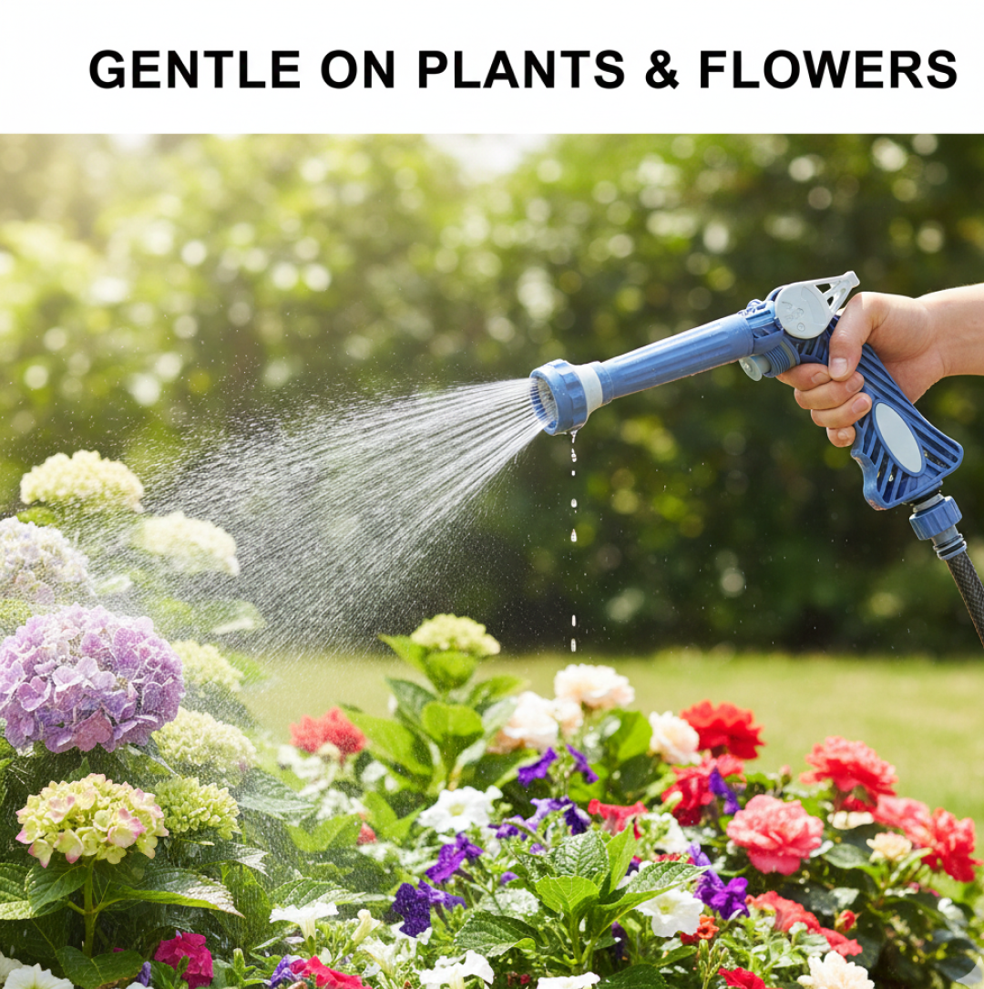 Jet Water Cannon 8 In 1 Turbo Water Spray Gun