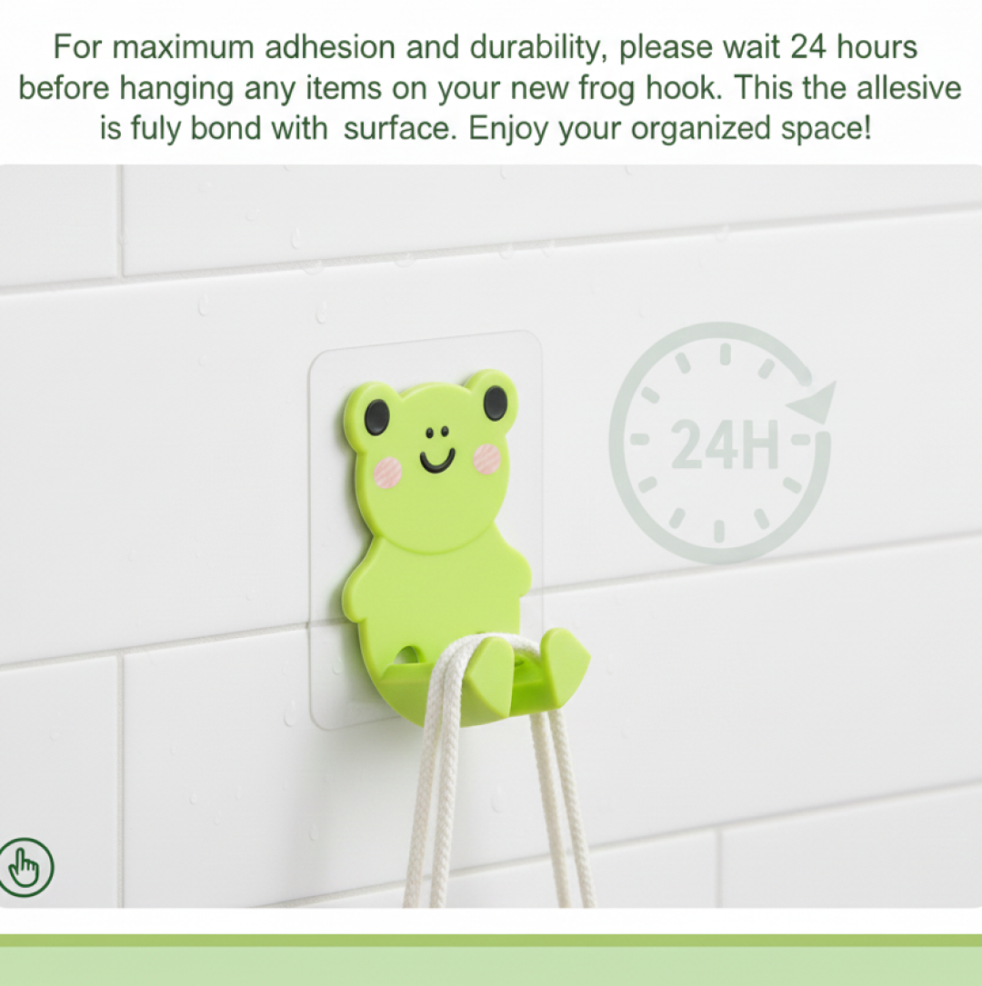 Adhesive Plug Hook Holder – 2 Pc