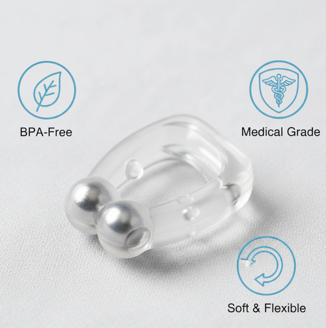 Magnetic Anti-Snore Clip
