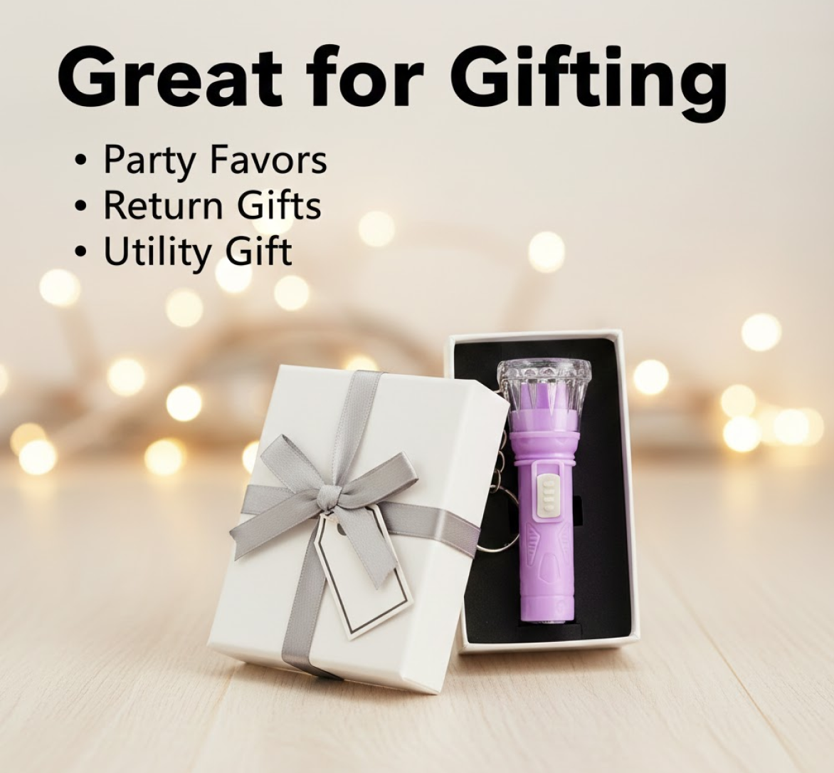 Mini LED Keychain Torch