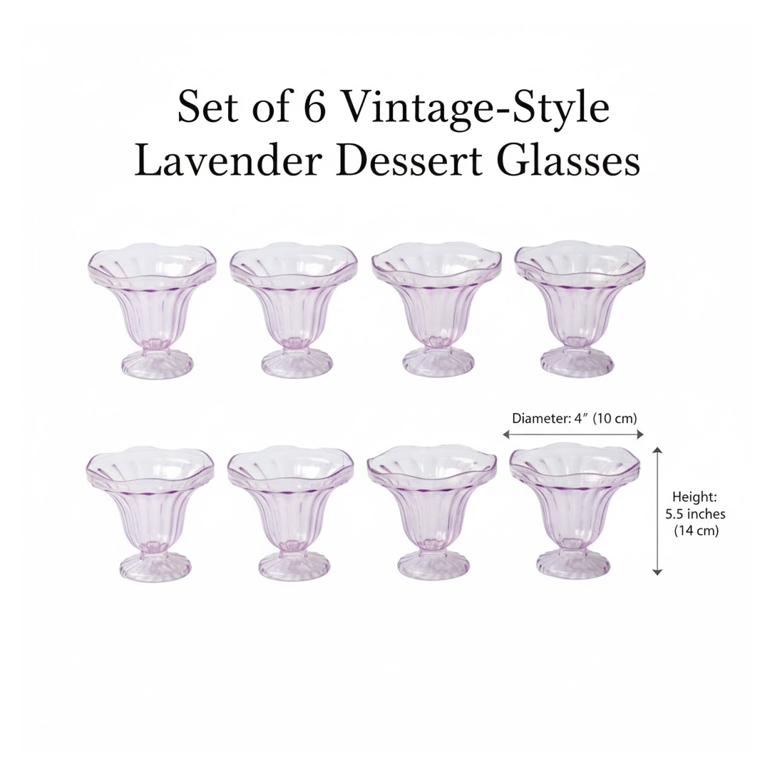 Unbreakable Tulip Sundae Bowls
