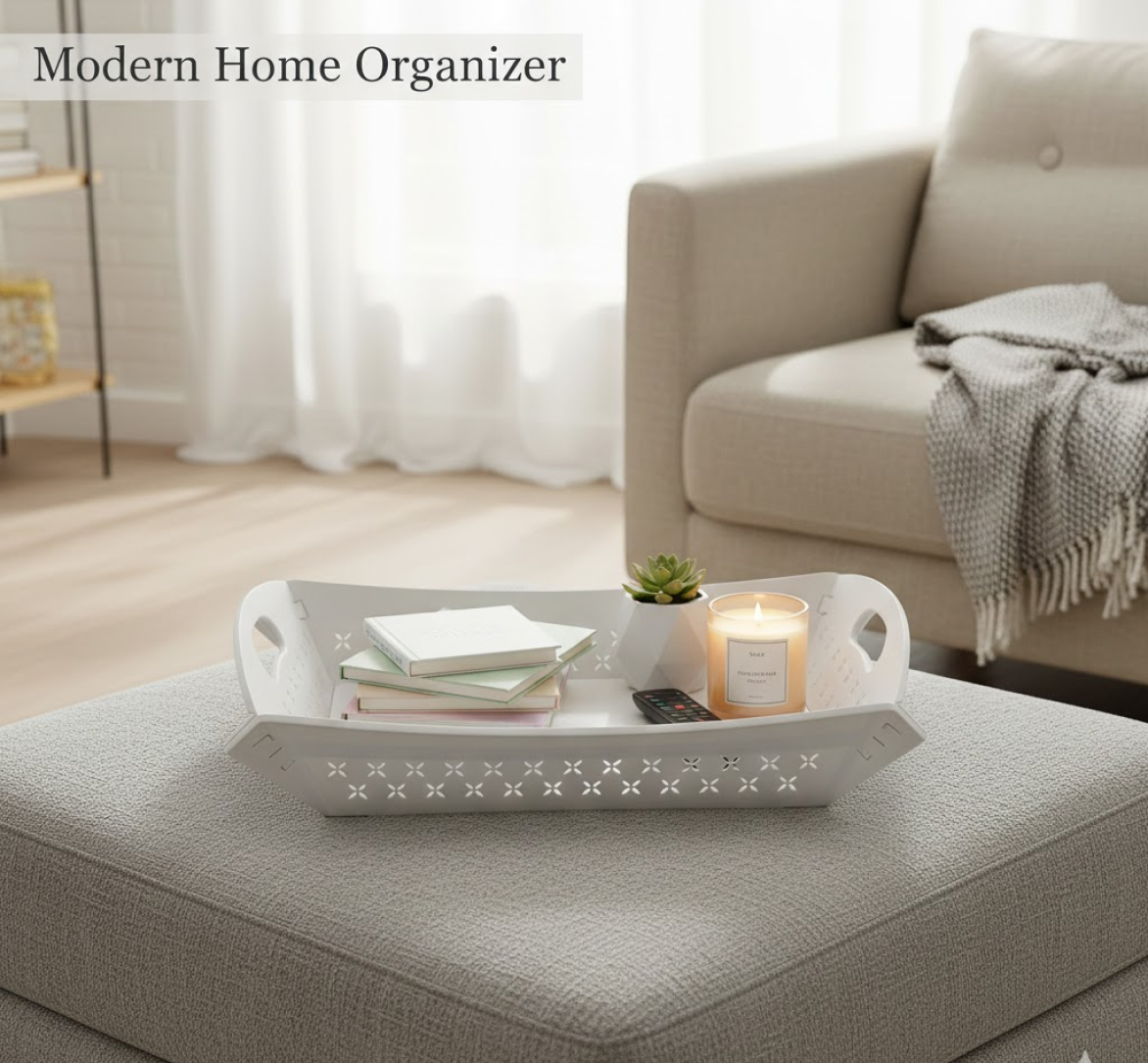 Foldable Food Serving Tray
