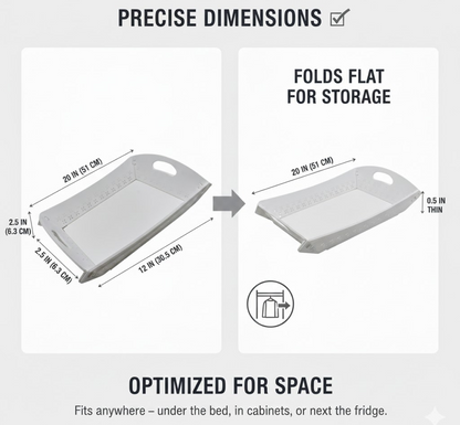 Foldable Food Serving Tray