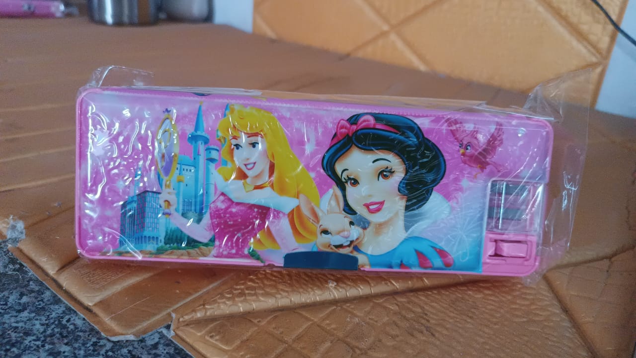 Cartoon Double-Deck Pencil Case