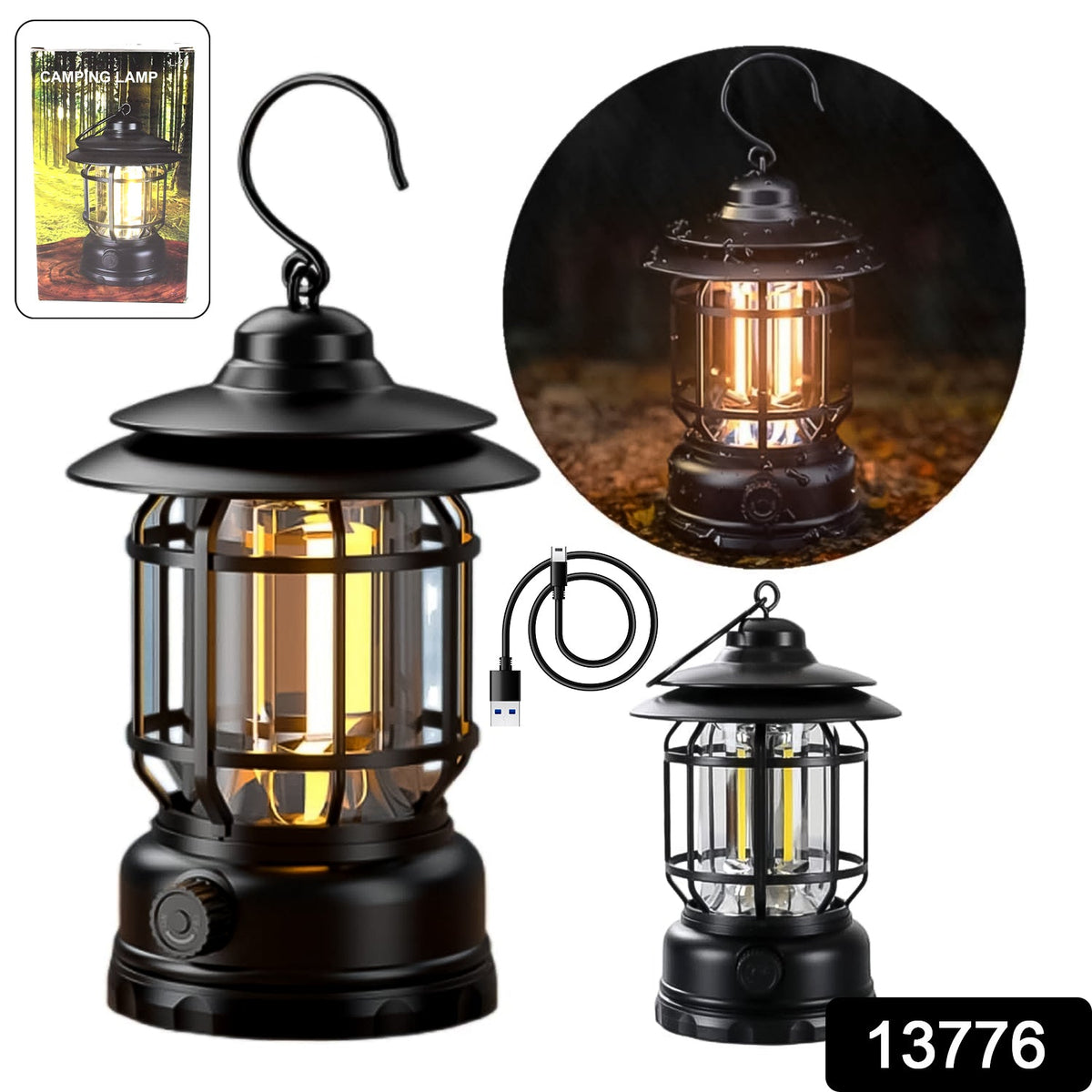 Retro LED Camping Light
