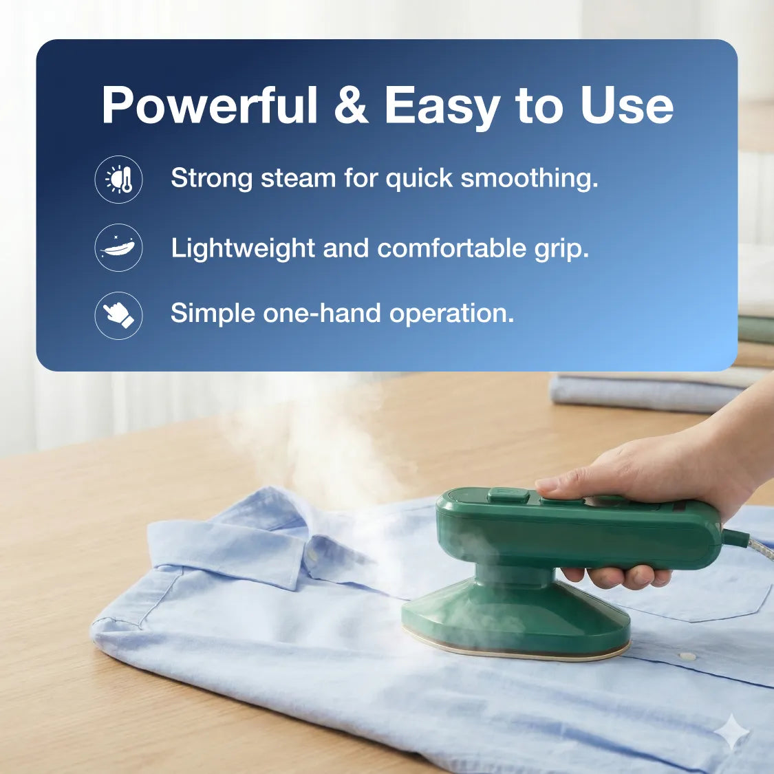 Mini Handheld Steam Iron
