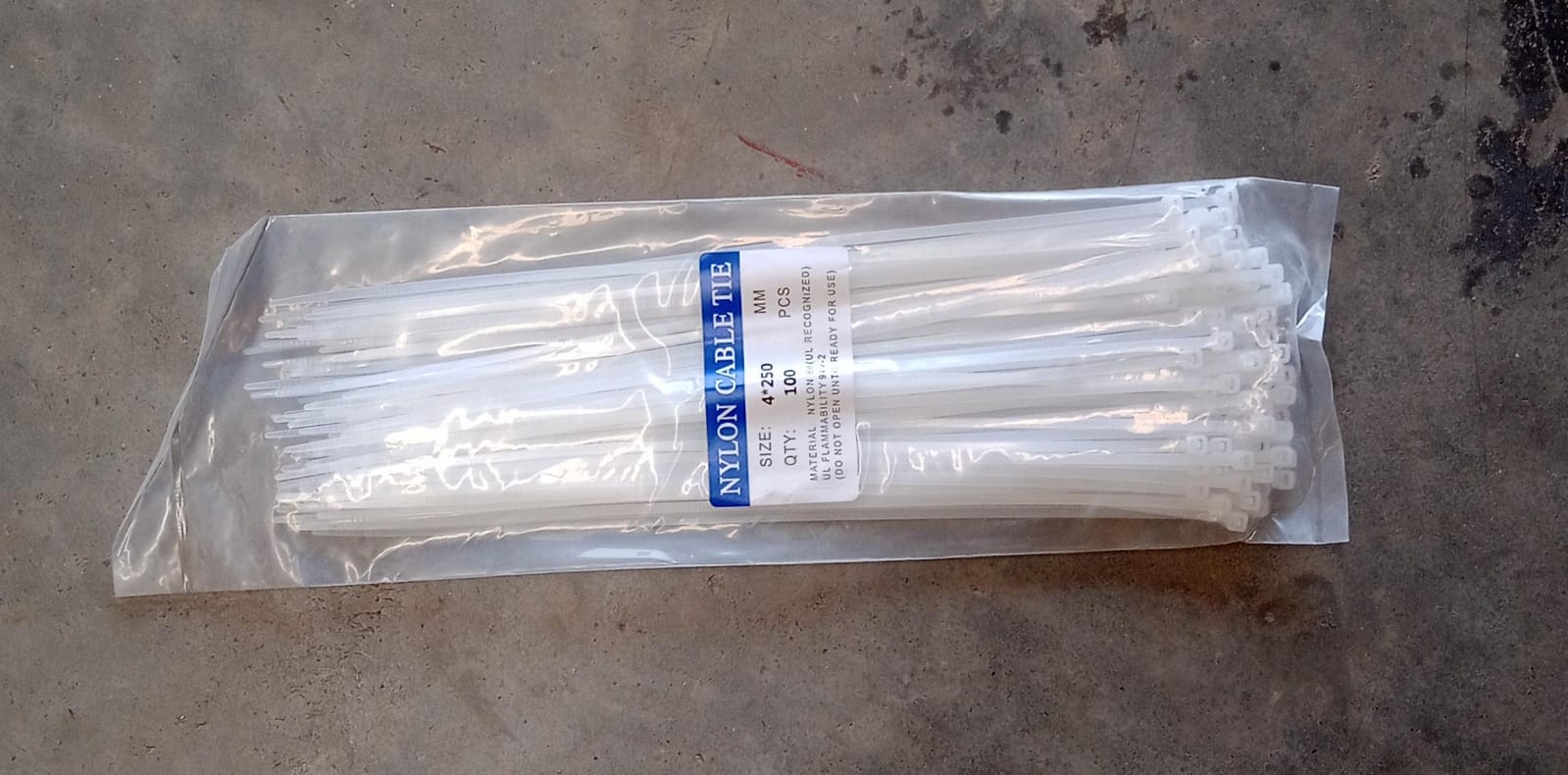 Self-Locking Wire Ties