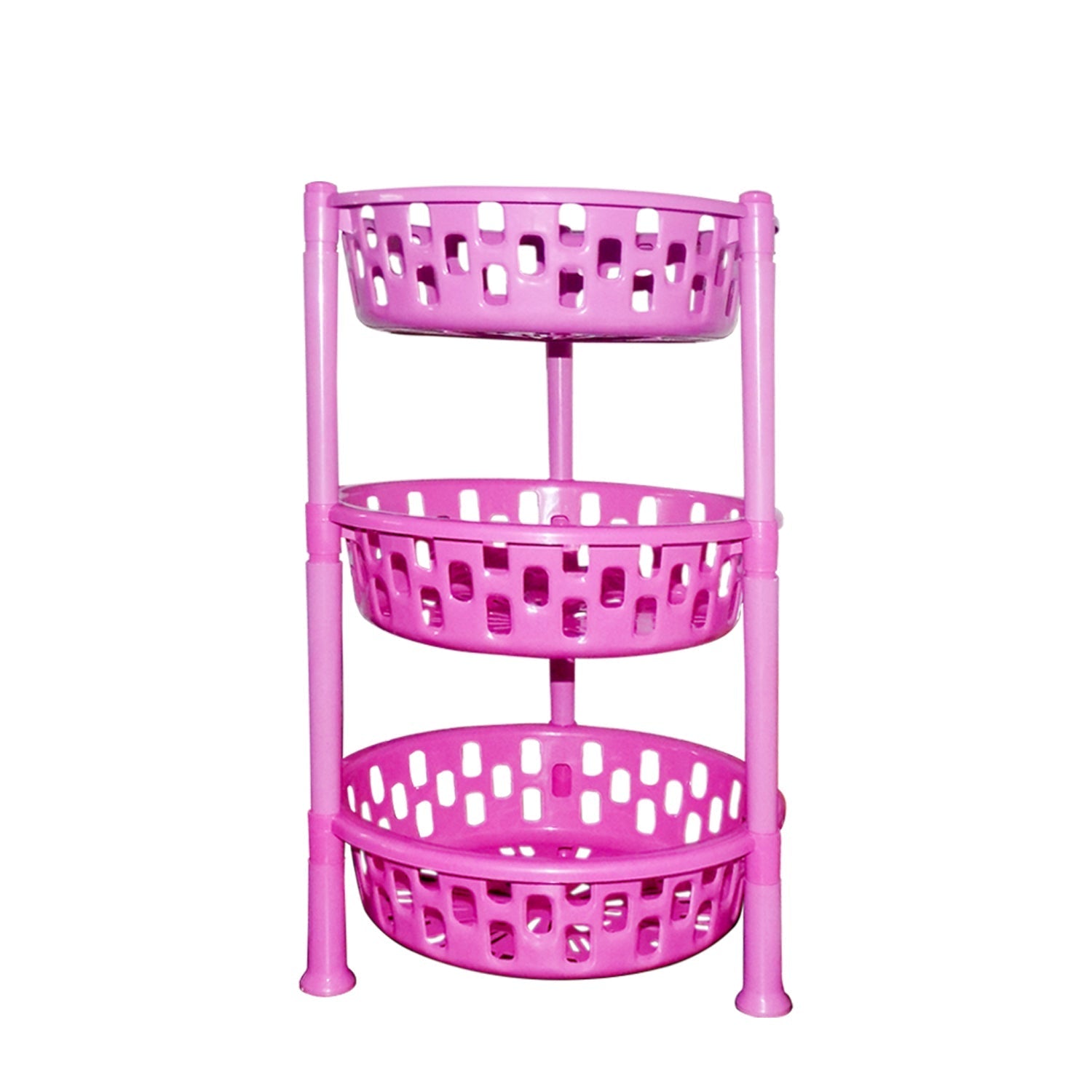 Round Plastic Rack Organiser