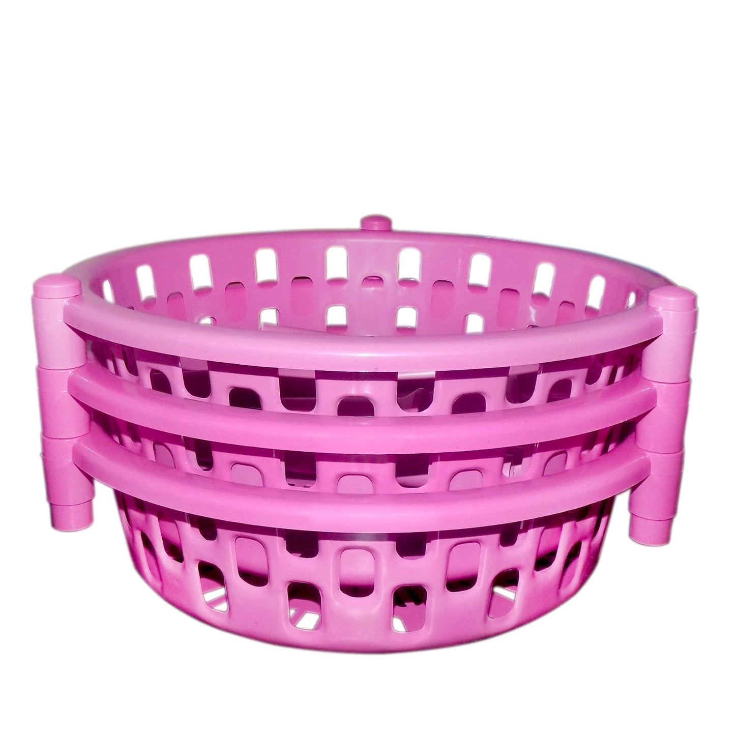 Round Plastic Rack Organiser
