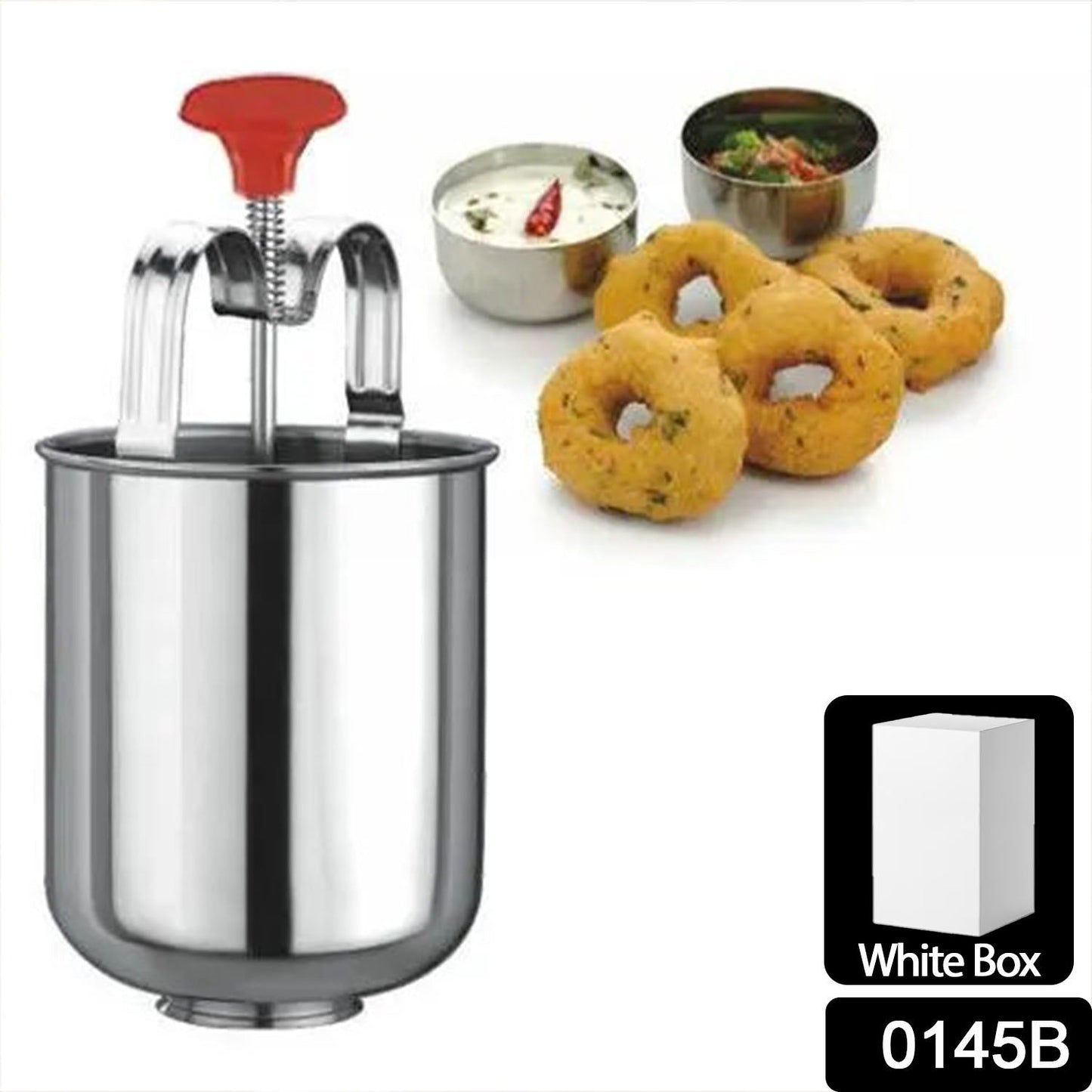 Medu Vada Maker – Stainless Steel