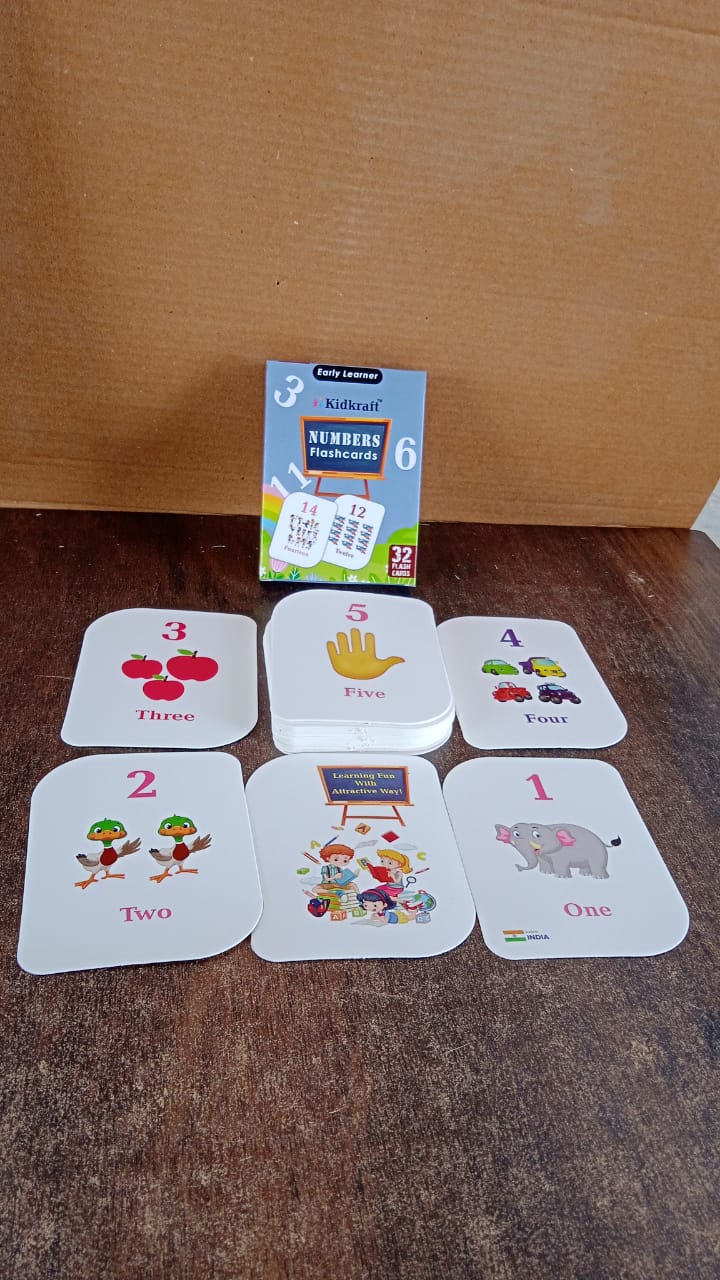 Kidkraft Number Flashcards – 32 Pcs