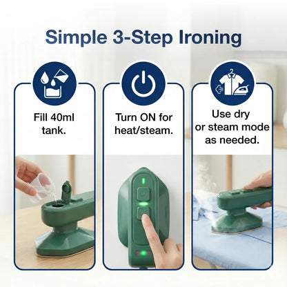 Mini Handheld Steam Iron