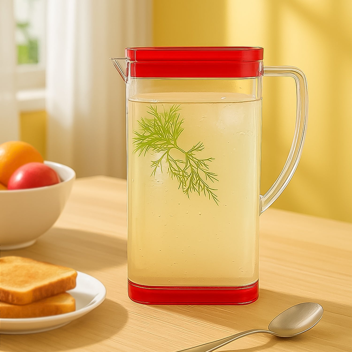 Space-Saving Square Water Jug
